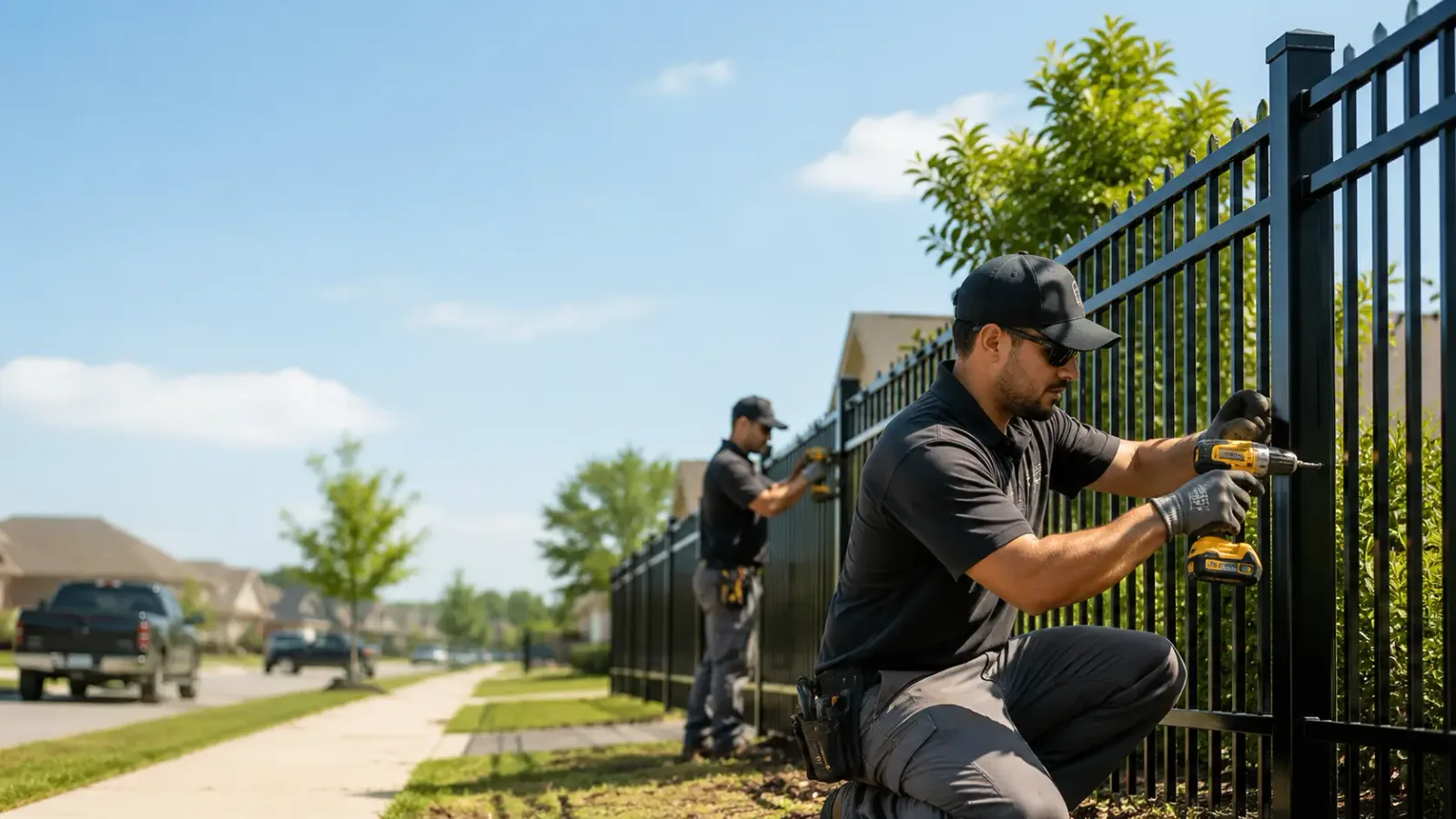 Metal Fence Installation in Evergreen, NC